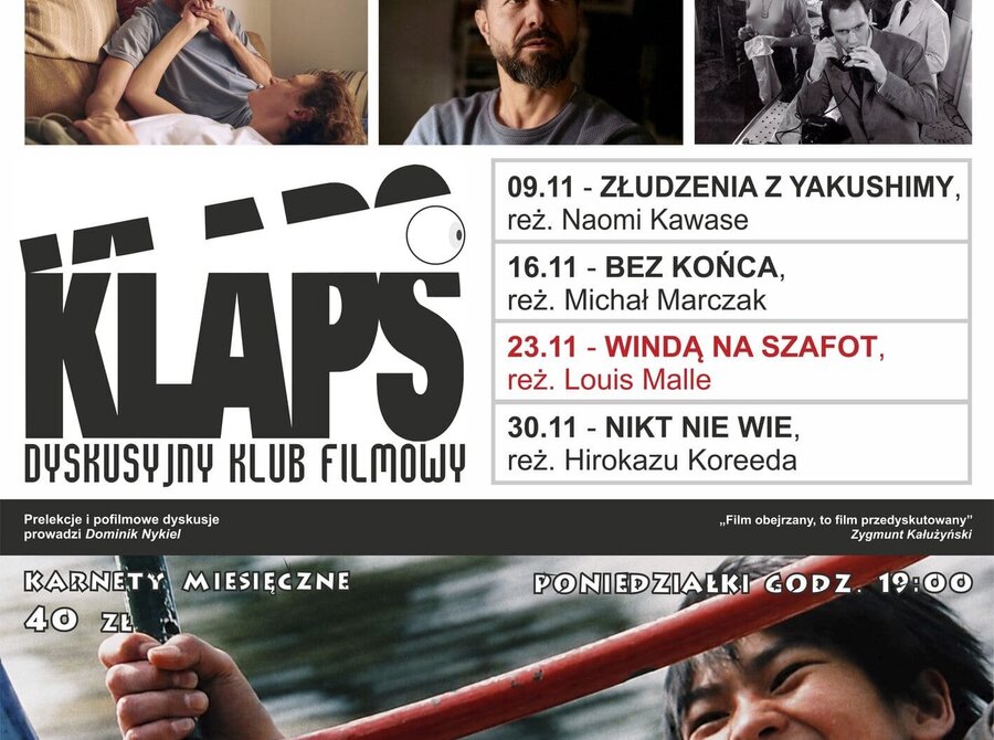 DKF Klaps: Listopad 2026