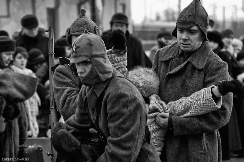 "Na nieludzką ziemię"-widowisko historyczno-teatralne-Przemyśl