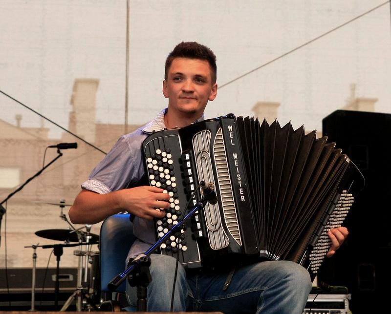 Barwy Ukrainy na  Rynku w Rzeszowie
