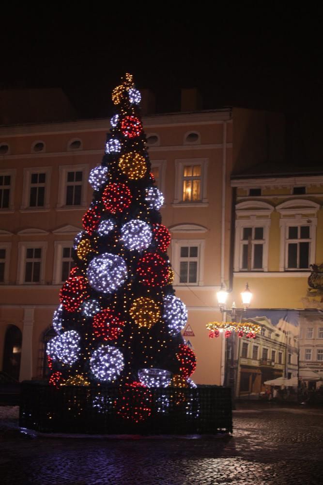 Rzeszów przedświąteczny - Rynek i okolice - Rzeszów - 8.12.2010