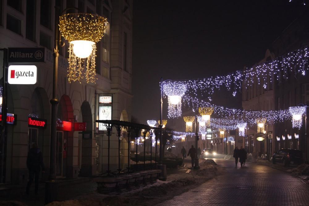 Rzeszów przedświąteczny - Rynek i okolice - Rzeszów - 8.12.2010