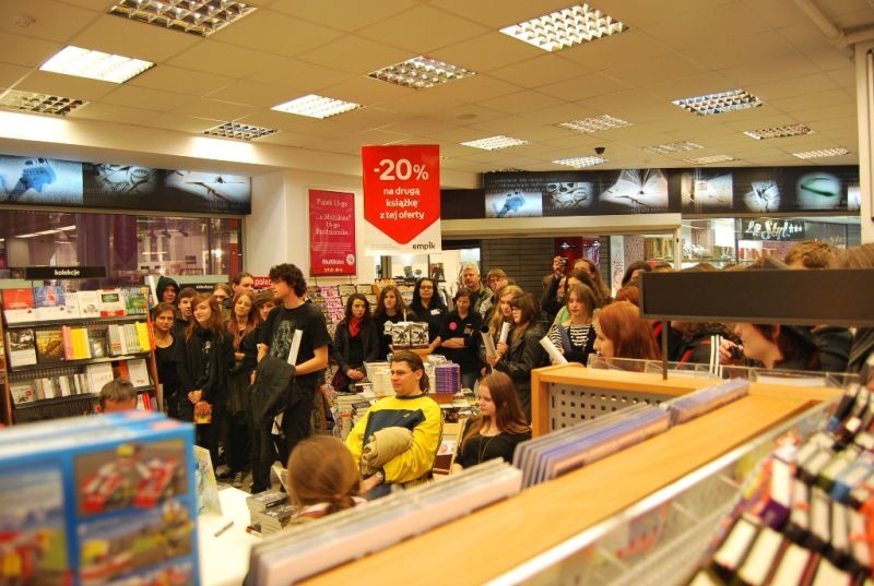 Hunter w Empiku - Rzeszów 21.10.2011