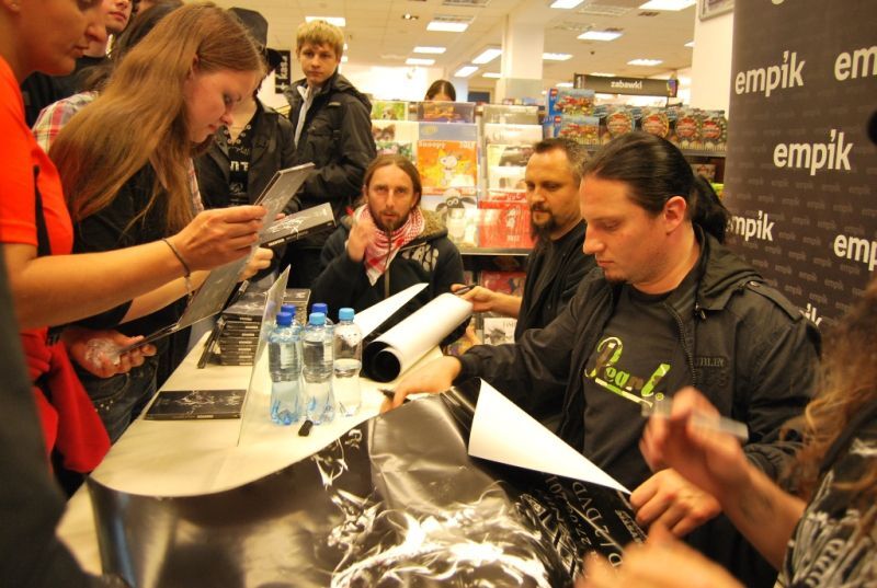 Hunter w Empiku - Rzeszów 21.10.2011