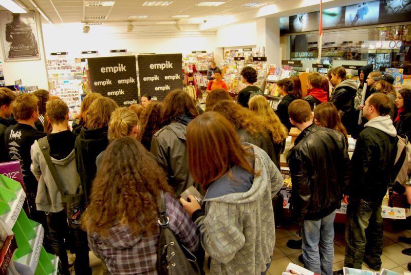 Hunter w Empiku - Rzeszów 21.10.2011