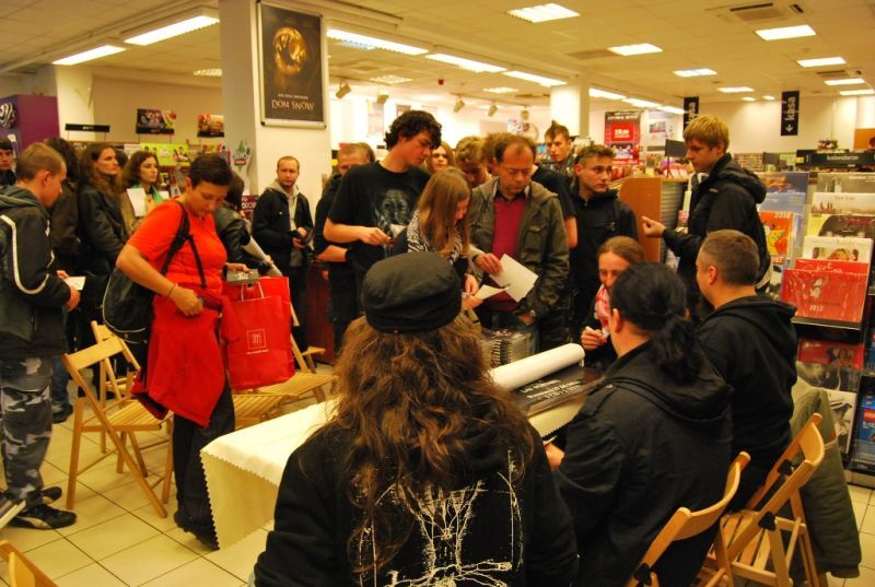 Hunter w Empiku - Rzeszów 21.10.2011
