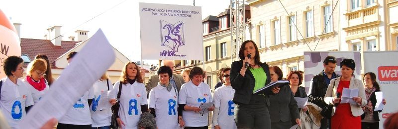 5 minut dla książki - Ogólnopolska akcja w Rzeszowie
