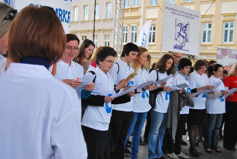 5 minut dla książki - Ogólnopolska akcja w Rzeszowie
