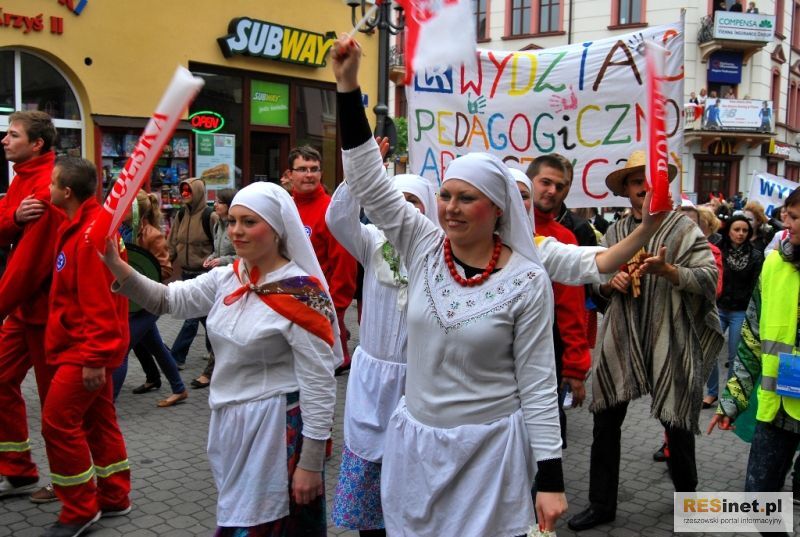 II Podkarpackie Juwenalia - Korowód studencki