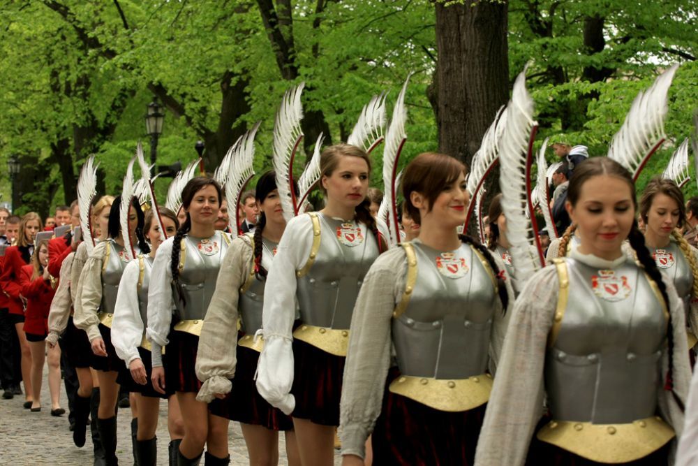  Pochód wojsk husarskich hetmana Hieronima Augustyna Lubomirskiego w Rzeszowie