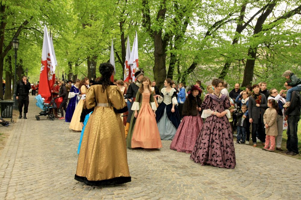  Pochód wojsk husarskich hetmana Hieronima Augustyna Lubomirskiego w Rzeszowie
