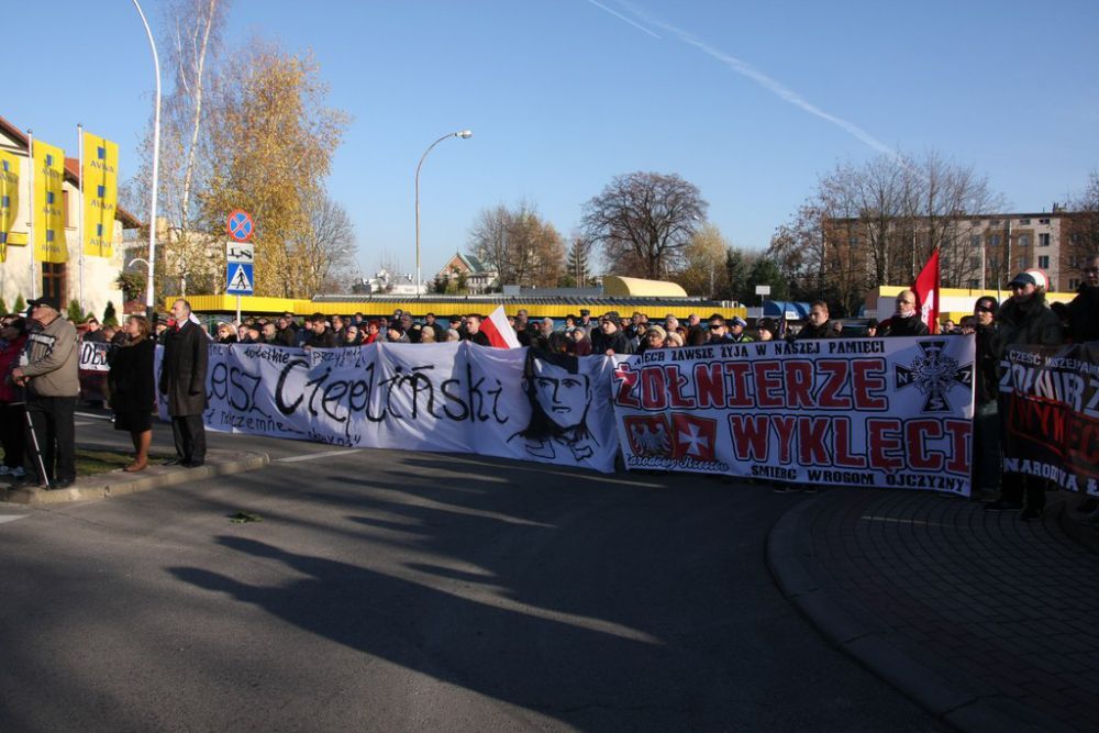  Odsłonięcie i poświecenie pomnika płk. Łukasza Cieplińskiego,