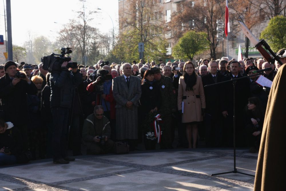  Odsłonięcie i poświecenie pomnika płk. Łukasza Cieplińskiego,