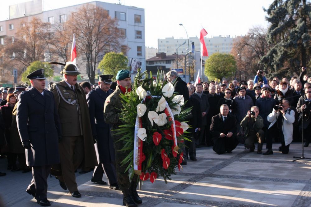  Odsłonięcie i poświecenie pomnika płk. Łukasza Cieplińskiego,