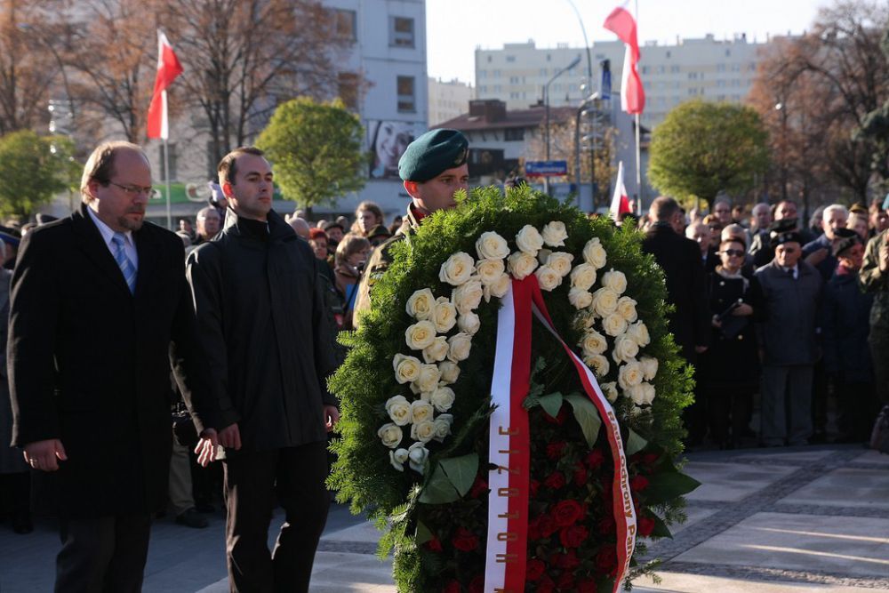  Odsłonięcie i poświecenie pomnika płk. Łukasza Cieplińskiego,
