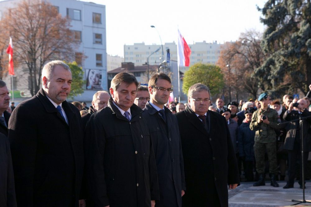  Odsłonięcie i poświecenie pomnika płk. Łukasza Cieplińskiego,