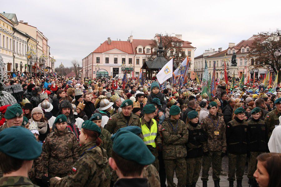 Orszak Trzech Króli Rzeszów 2014 rok