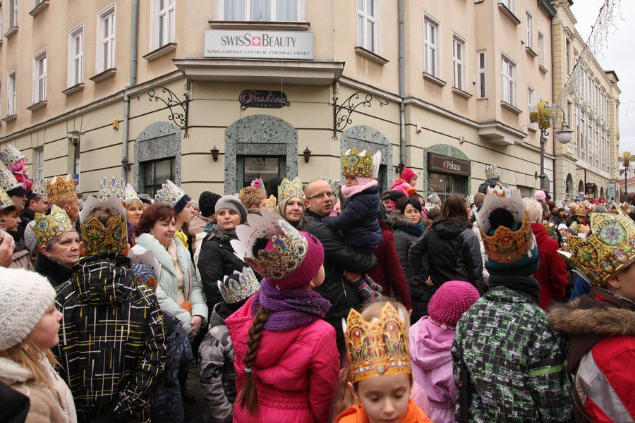 Orszak Trzech Króli Rzeszów 2014 rok