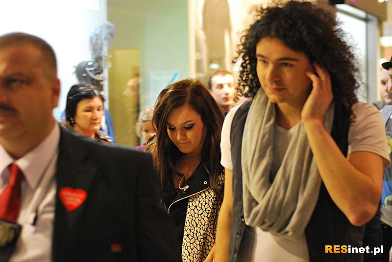 Ewa Farna podczas WOŚP 2014 w Rzeszowie