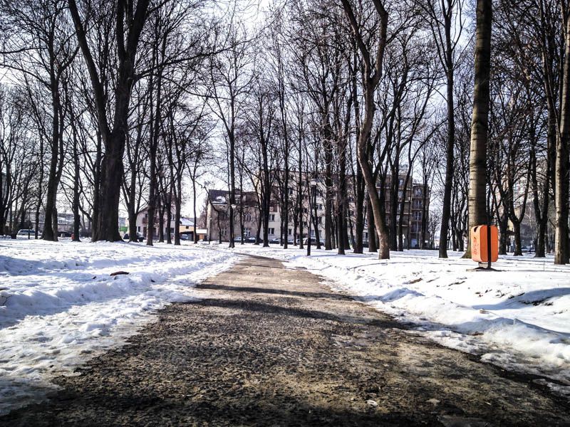 Park przy ul. Dąbrowskiego - Rzeszów 2014