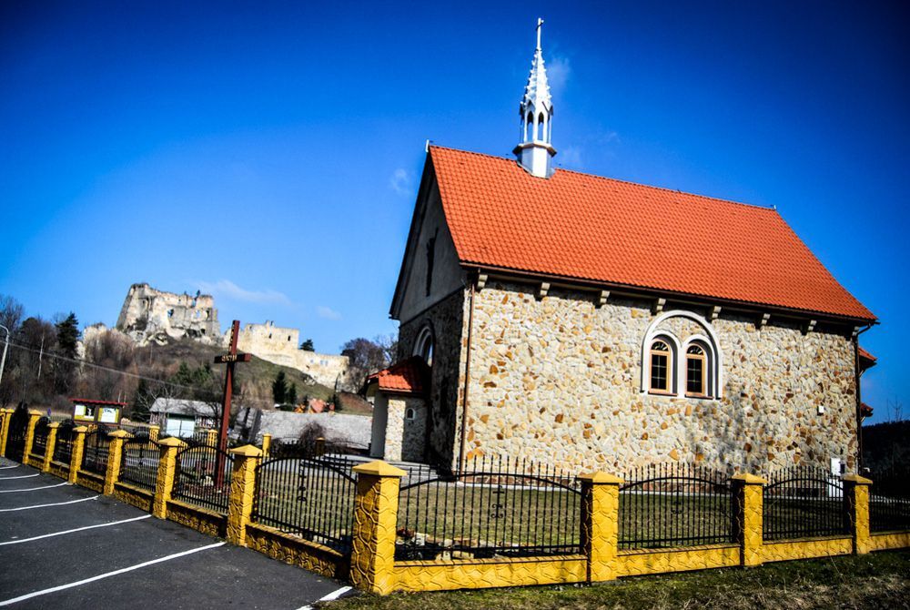 Prządki, Zamek w Odrzykoniu