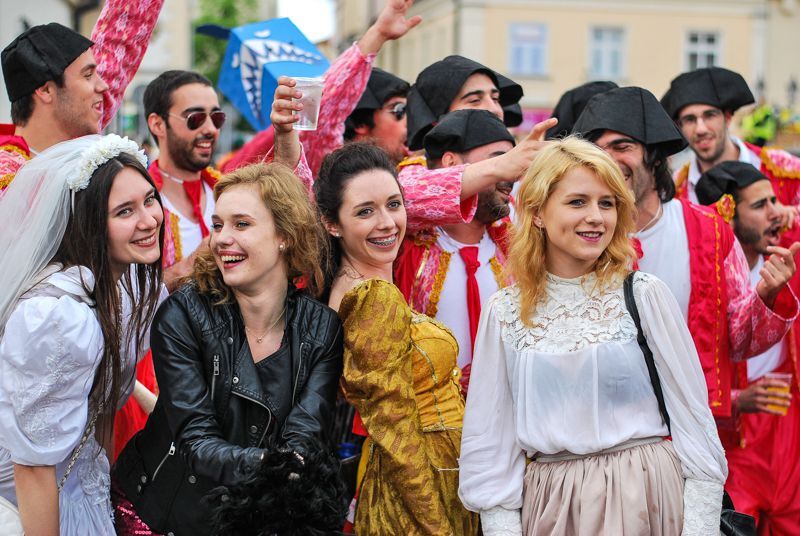 Juwenalia 2014 - Studencki Korowód na Rynku