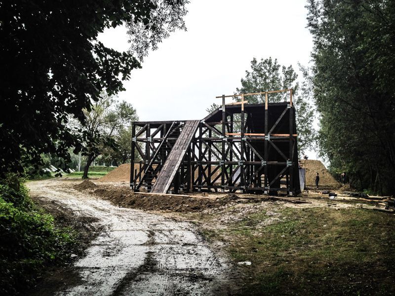 Inwestycje w Rzeszowie. Dirtpark - plac budowy