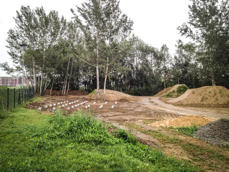 Inwestycje w Rzeszowie. Dirtpark - plac budowy