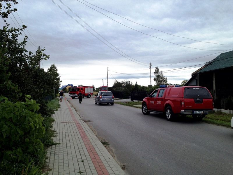 Malawa. Tragiczne skutki wichury - 14.08.2014
