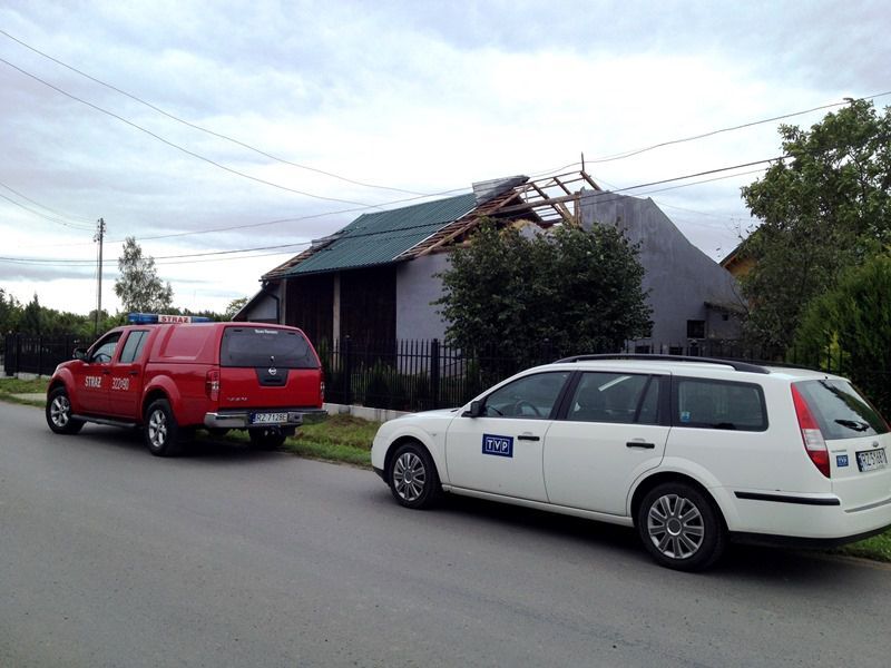 Malawa. Tragiczne skutki wichury - 14.08.2014