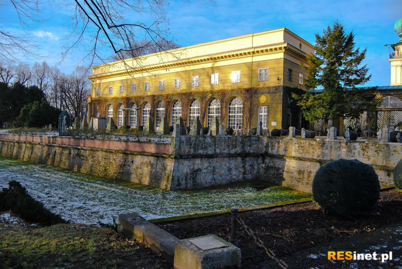 Park zamkowy w Łańcucie - styczeń 2015