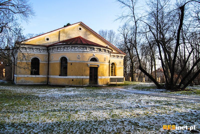 Park zamkowy w Łańcucie - styczeń 2015