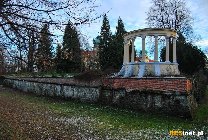 Park zamkowy w Łańcucie - styczeń 2015