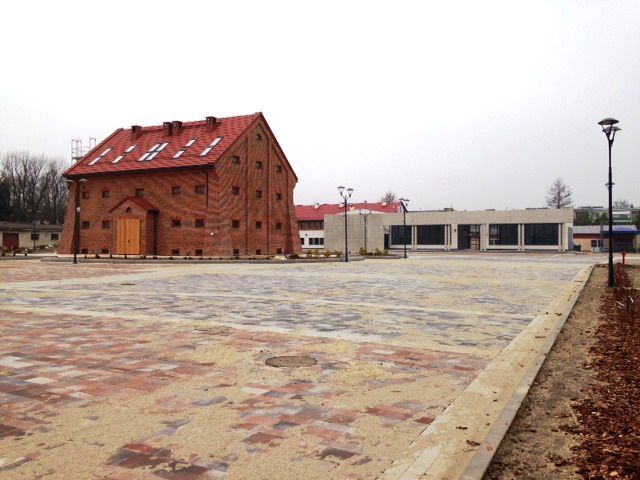 Budowa Rynku w Boguchwale - styczeń 2015