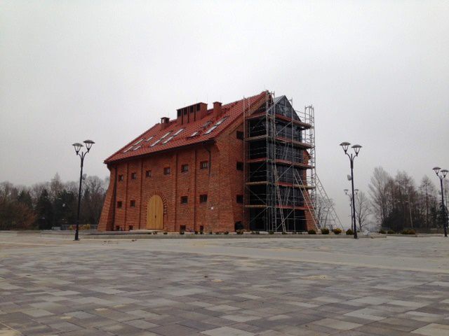 Budowa Rynku w Boguchwale - styczeń 2015