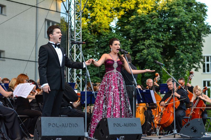 Letni Koncert Promenadowy - Fontanna Multimedialna