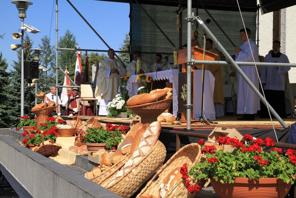 Dożynki diecezjalne w katedrze rzeszowskiej 