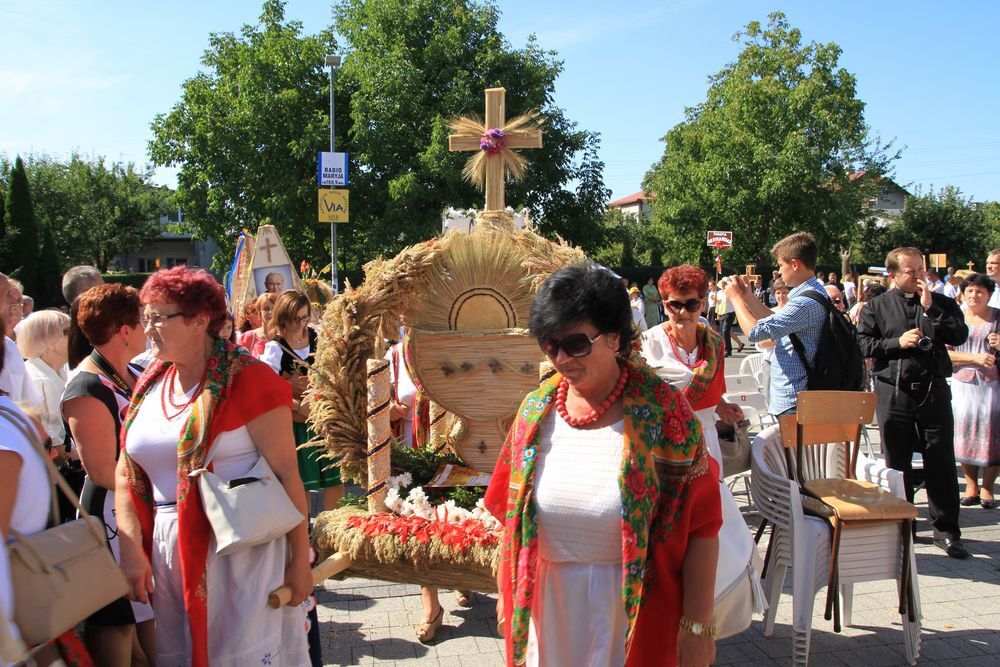 Dożynki diecezjalne w katedrze rzeszowskiej 