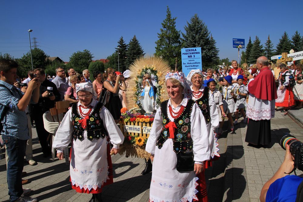 Dożynki diecezjalne w katedrze rzeszowskiej 