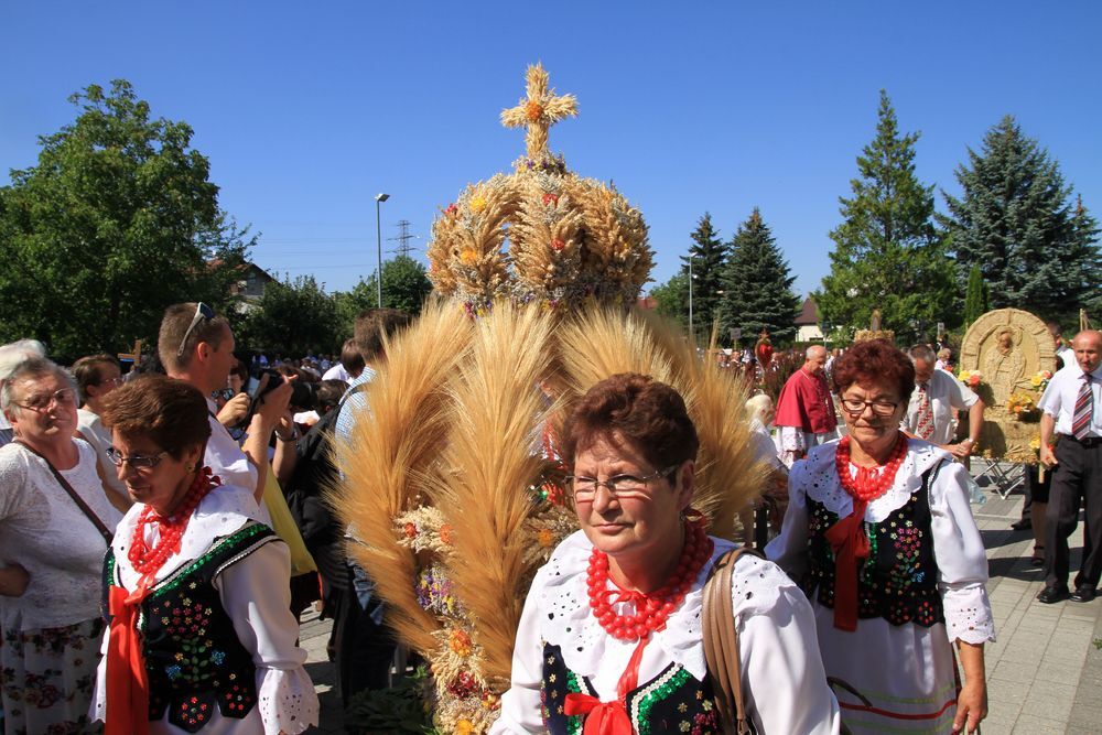 Dożynki diecezjalne w katedrze rzeszowskiej 