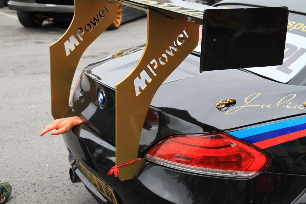 Pokazy driftu na Festiwalu Motoryzacyjnym w Rzeszowie 
