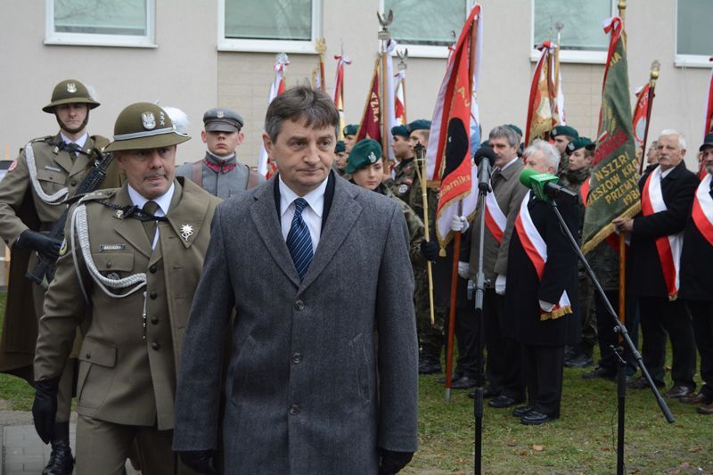 Odsłonięcie pomnika smoleńskiego