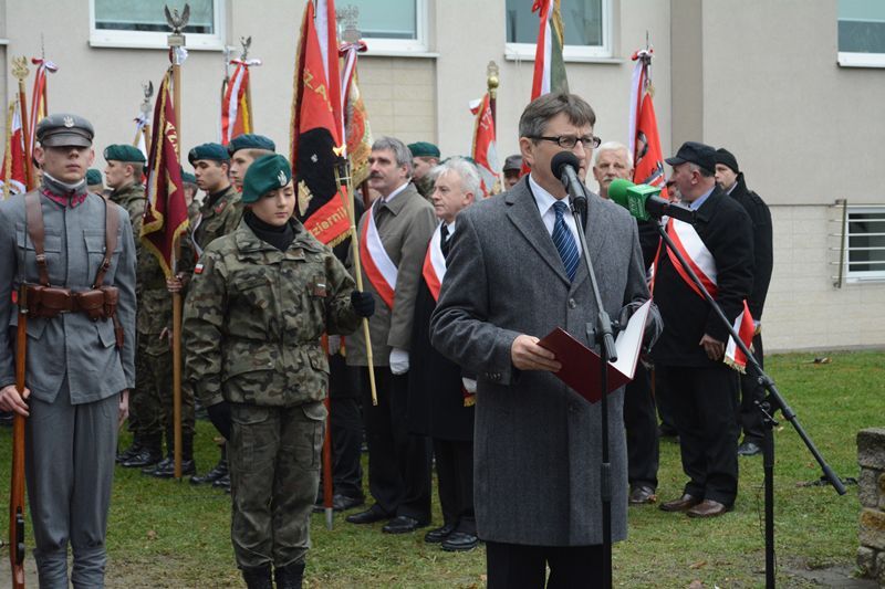 Odsłonięcie pomnika smoleńskiego