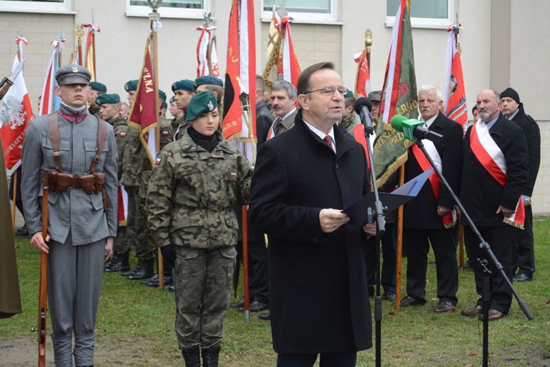 Odsłonięcie pomnika smoleńskiego