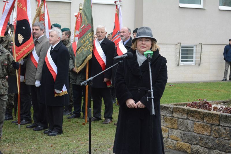 Odsłonięcie pomnika smoleńskiego