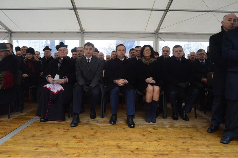 Odsłonięcie pomnika smoleńskiego