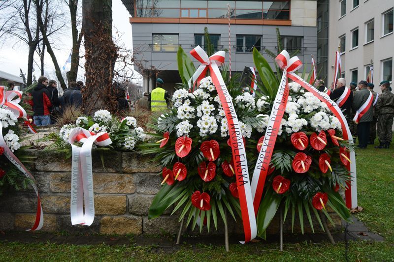 Odsłonięcie pomnika smoleńskiego