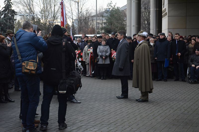 Odsłonięcie pomnika smoleńskiego
