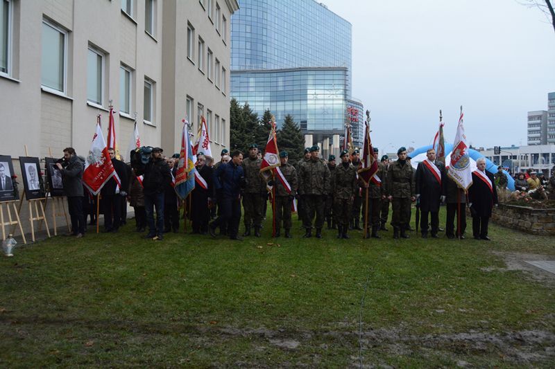Odsłonięcie pomnika smoleńskiego