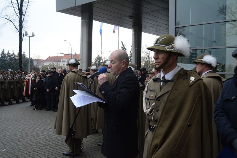 Odsłonięcie pomnika smoleńskiego