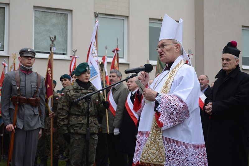 Odsłonięcie pomnika smoleńskiego